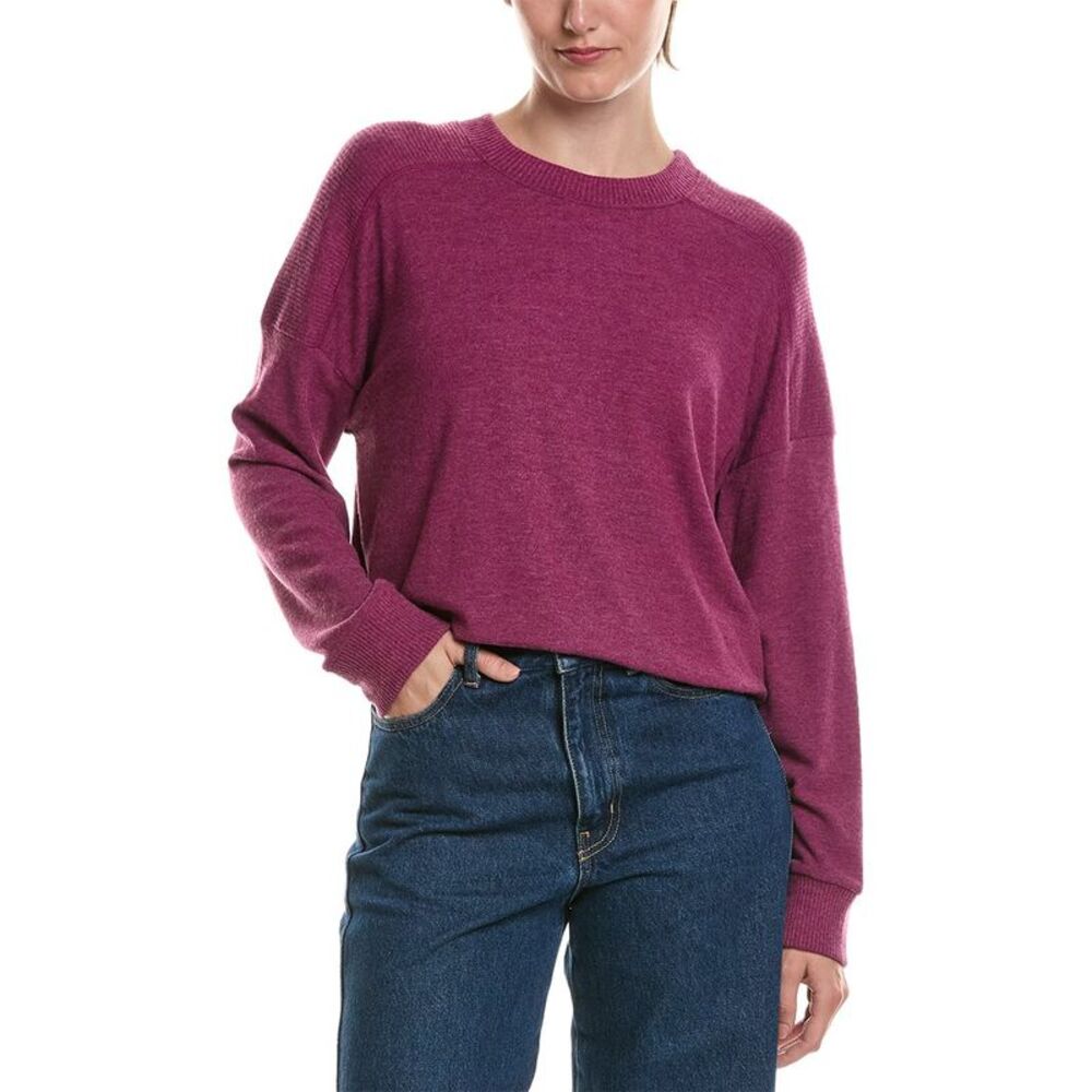 Michael Stars Womens Marty Crewneck Pullover
